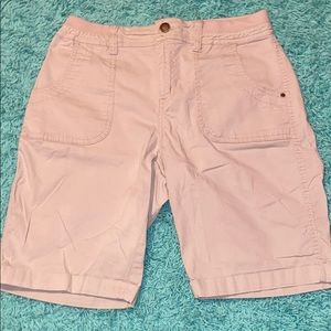 Khaki uniform shorts